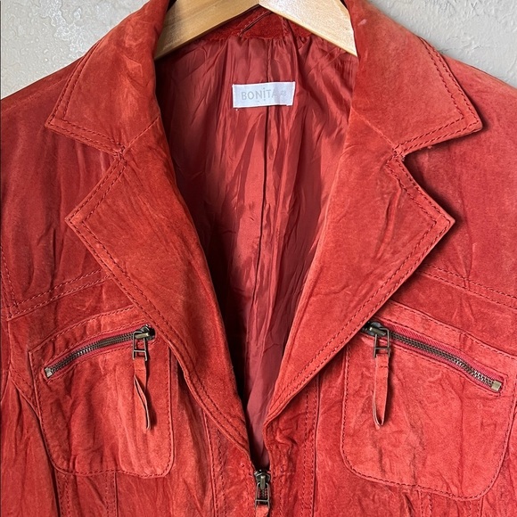 Bonita vintage suede rust jacket - Picture 4 of 10